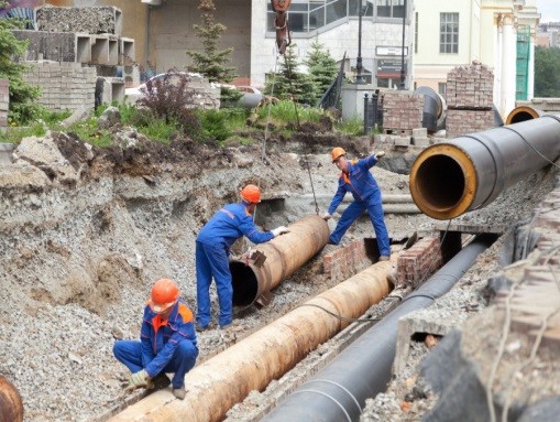 Перекладка газопровода на частной территории