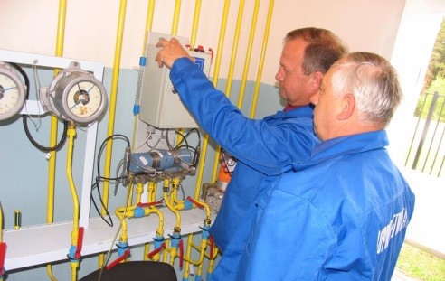 Установка счетчика газа в доме Установка счетчика газа в доме